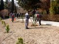 گزارش تصویری از آئیین درختکاری و تقدیر ازهمکاران فضای سبز دانشگاه